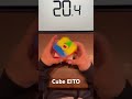 34秒 #ルービックキューブ #rubikscube #speedcubing #cubing #rubik #cube #asmrsounds #asmr