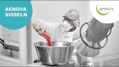 Aenova Site Sisseln: Competence Center for complex solids and niche & novel technologies
