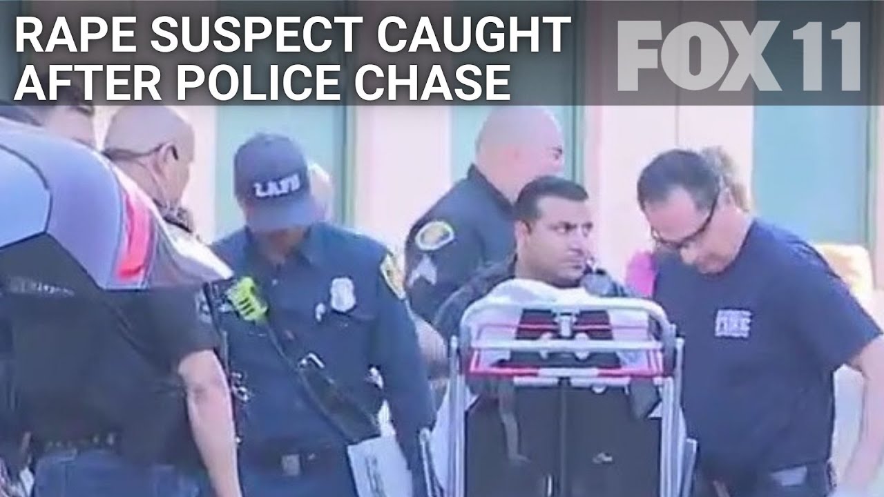 Police detain rape suspect after wild police chase through LA County ...