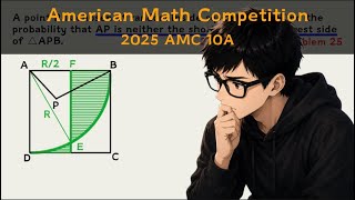 Can You Solve This Geometric Probability Problem ｜2025 AMC 10A P25｜Math Competition