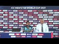 Wanindu Hasaranga speaks to the media after England beat Sri Lanka  by 26 runs