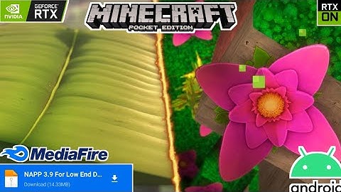 NAPP Texture Pack For MCPE | 1.18 Latest Update | NAPP 3.9 | For Low End Device | On Android