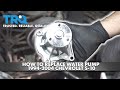 How to Replace Water Pump 1994-2004 Chevrolet S-10