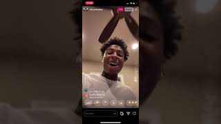 NBA YOUNGBOY PLAYS UNRELEASED MUSIC ON IG LIVE 🔥