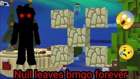 Null leaves bedwars forever and Herobrine take over Blockman Go