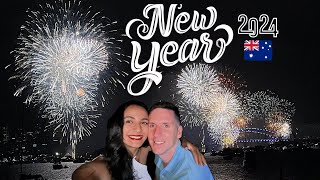 NEW YEAR IN SYDNEY! FIREWORKS IN SHARK ISLAND 2024 🇦🇺