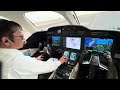 成田ー松本39分完全ノーカットHonda jet シングル🧑‍✈️パイロット　JA123P 