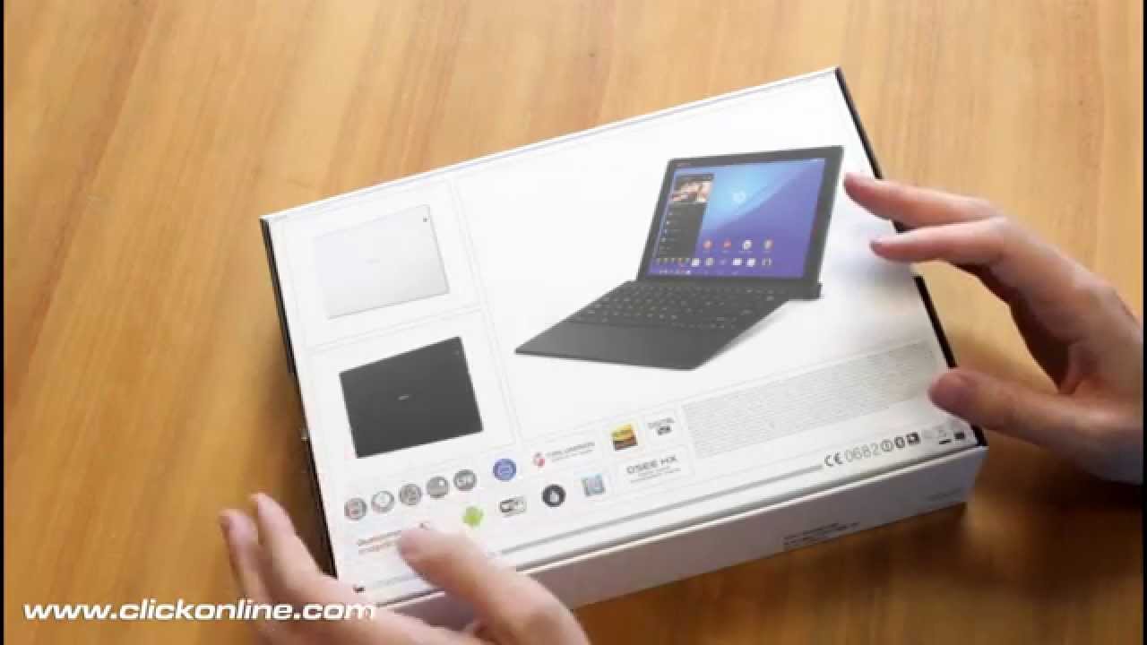 Sony Xperia Z4 Tablet unboxing