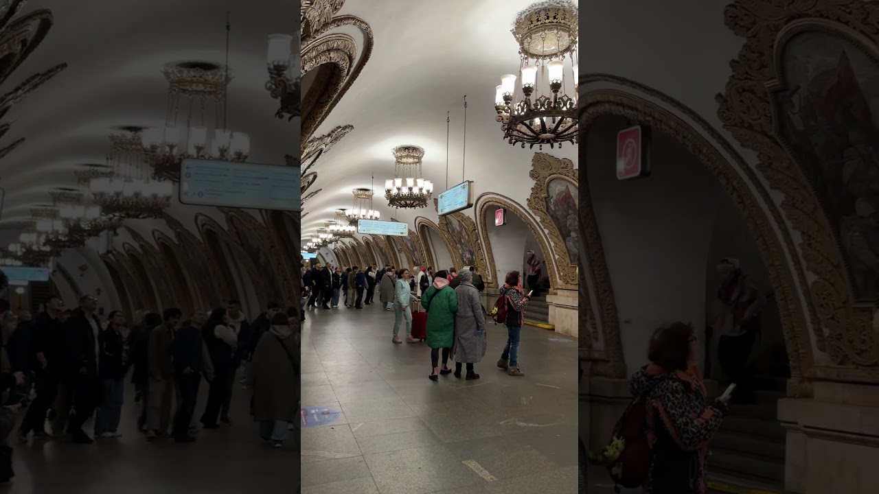 👀 MoscowMetro Kievskaya station Line 5  