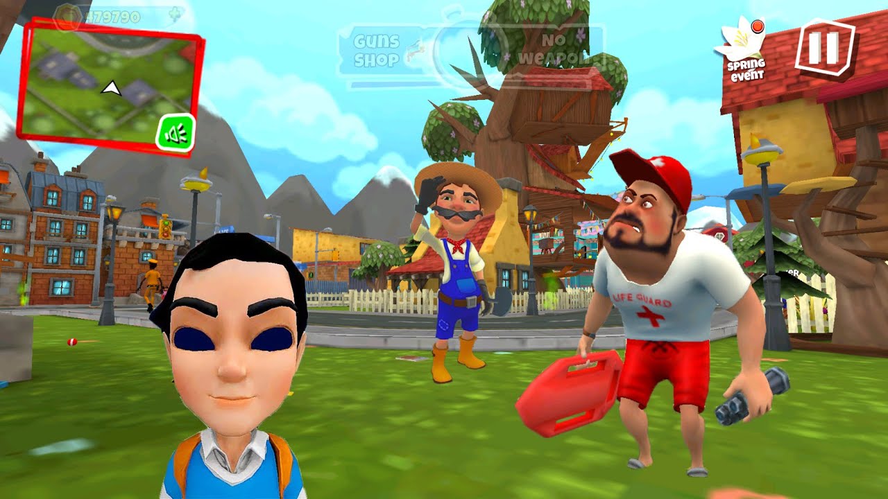 Dark Riddle Update 26.2.1 Ceremony of ''Spring New Neighbor Mini-Game | Part 373