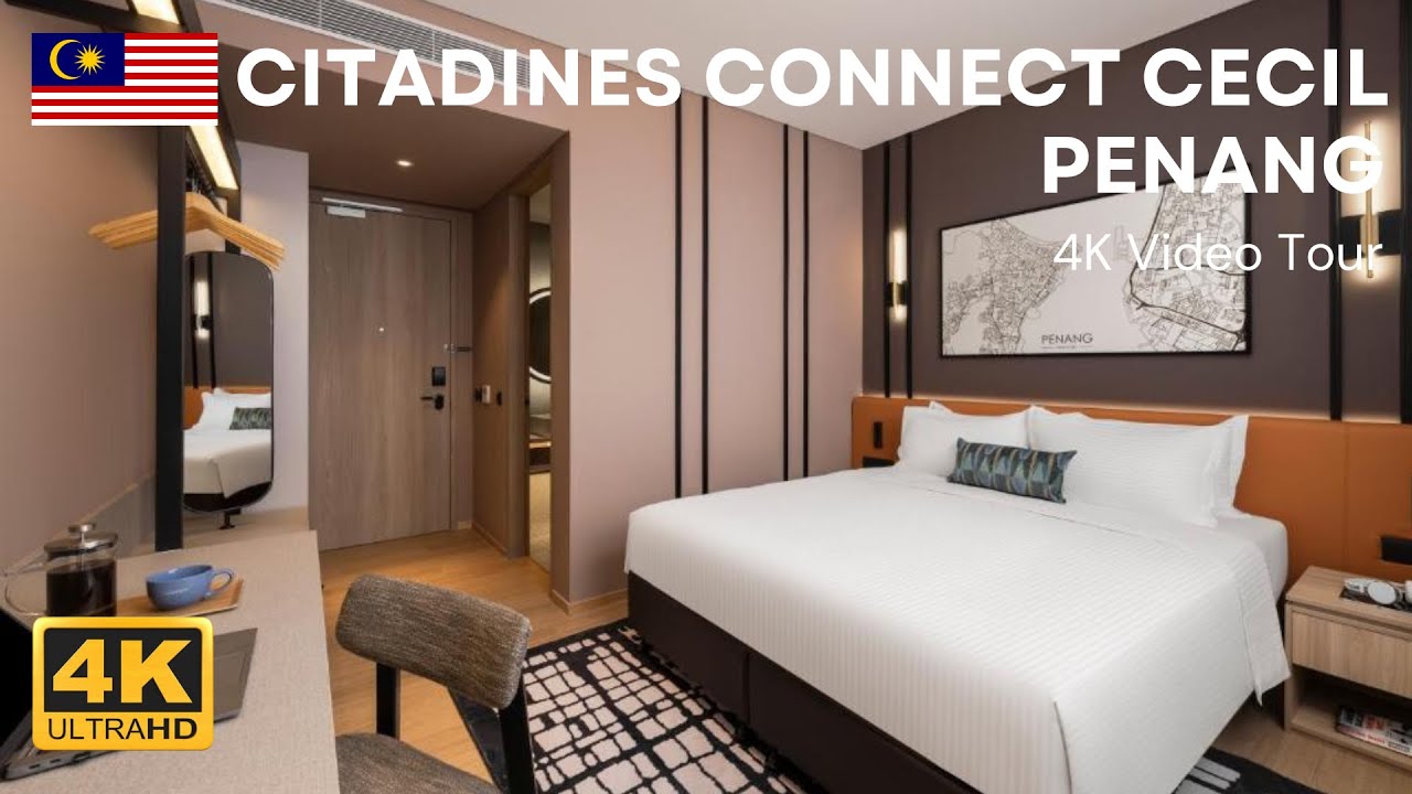 (Full Tour🇲🇾) CITADINES CONNECT CECIL GEORGETOWN PENANG, Comfort Meets Local Charm | 4K UHD