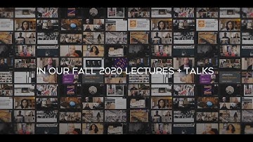 Fall 2020 Lecture & Talks Trailer