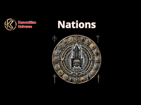 Kenomitian Universe: The Nations of planet Kenoma #fantasy #worldbuilding #scififantasy