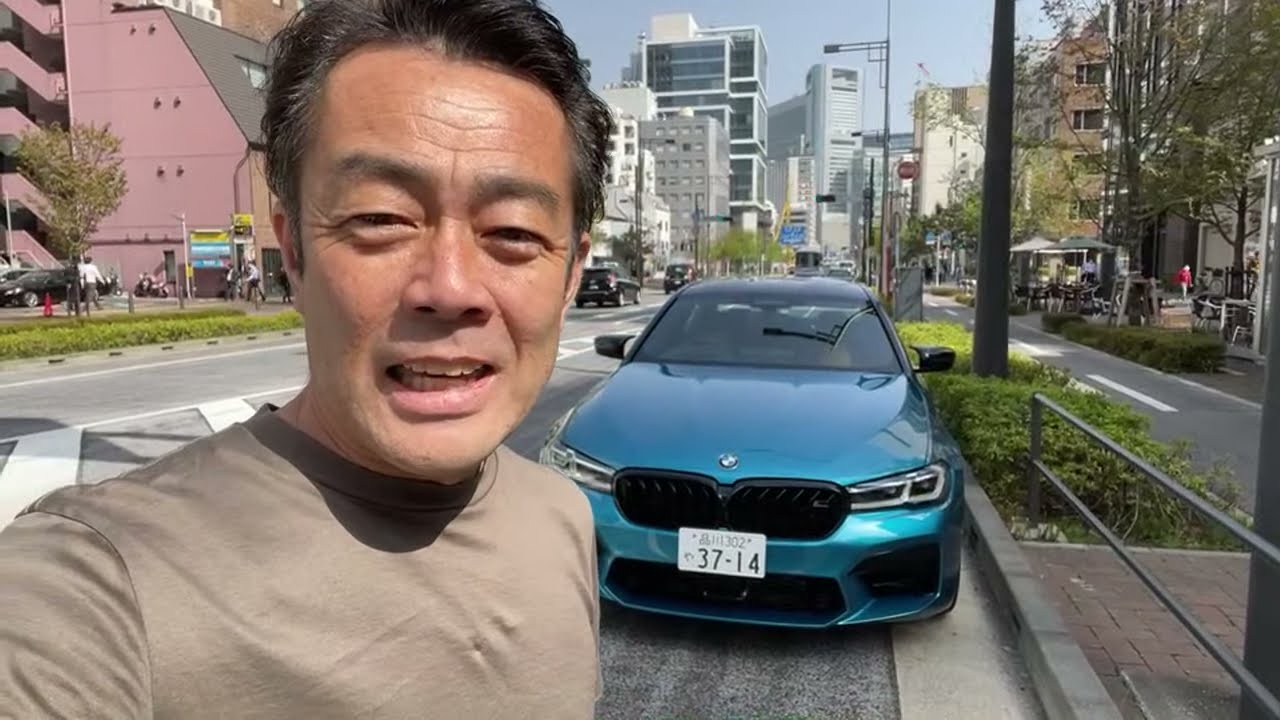 ドライブライブ22】BMW M5コンペティションで郊外で花見ドライブ 