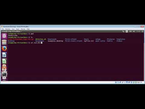 Linux Filesystem commands pwd, cd and ls