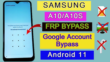 Samsung A10S FRP Bypass 2022 (SM-A107F/DS) Google Account Unlock Without PC Android 11