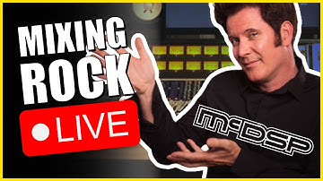 Mixing A FULL Rock Band LIVE with McDSP Plugins