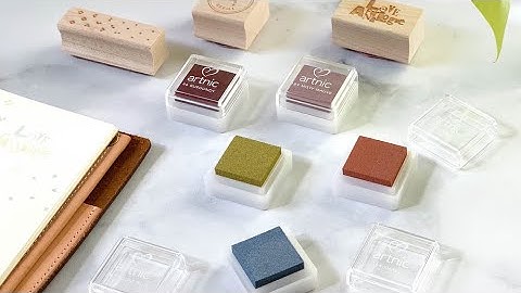 BK Colors Curated with VersaColor Artnic Stamp Pad