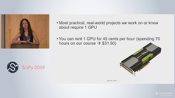 Keynote: The New Era in NLP | SciPy 2019 | Rachel Thomas