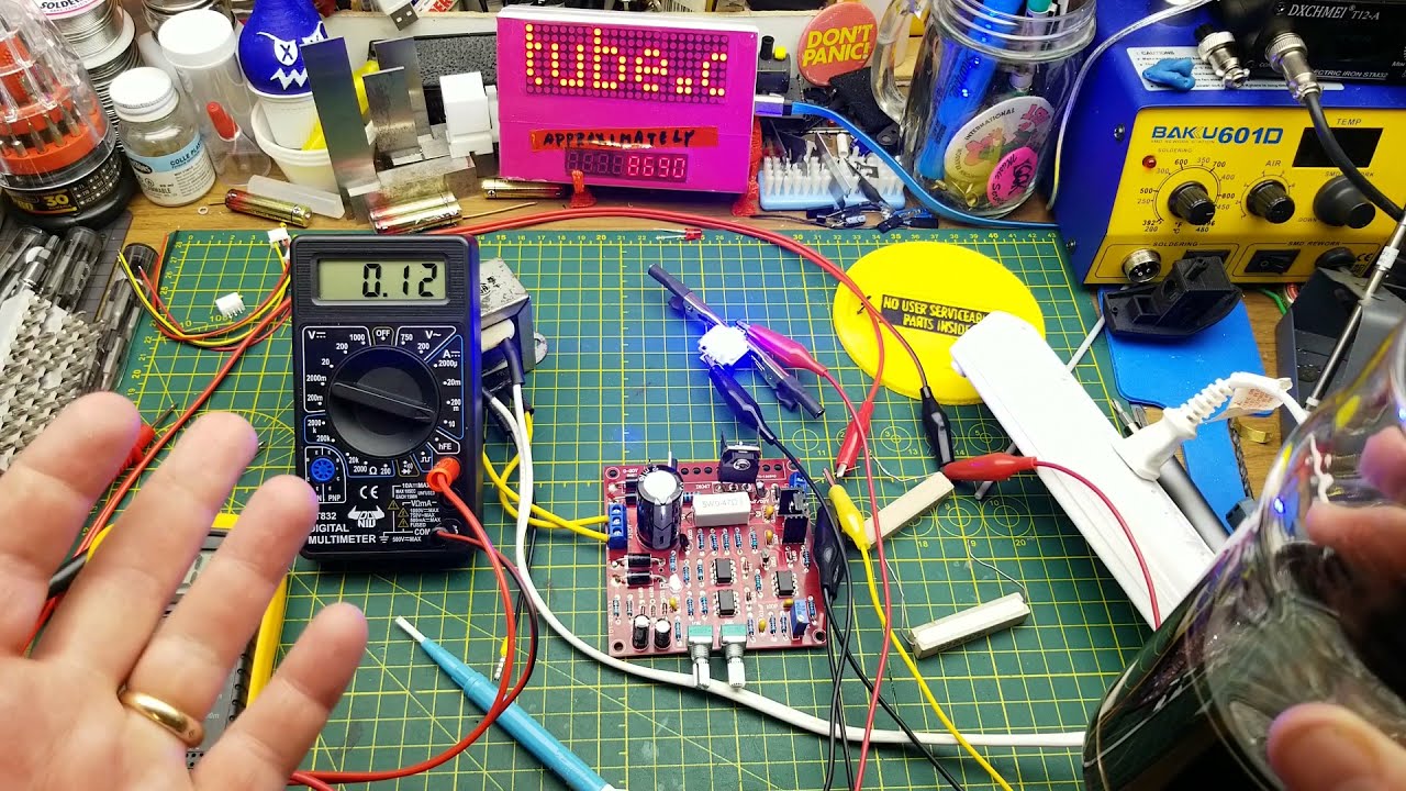 kit build CC/CV linear power supply YouTube