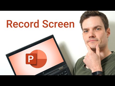 How To Record A Presentation On Google Slides - How to Record Screen using Microsoft PowerPoint