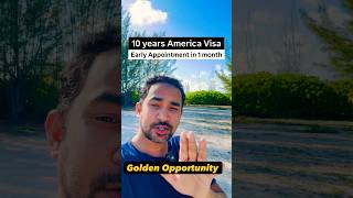 10-Year US Tourist Visa in 1 Month. Golden Opportunity🇺🇸