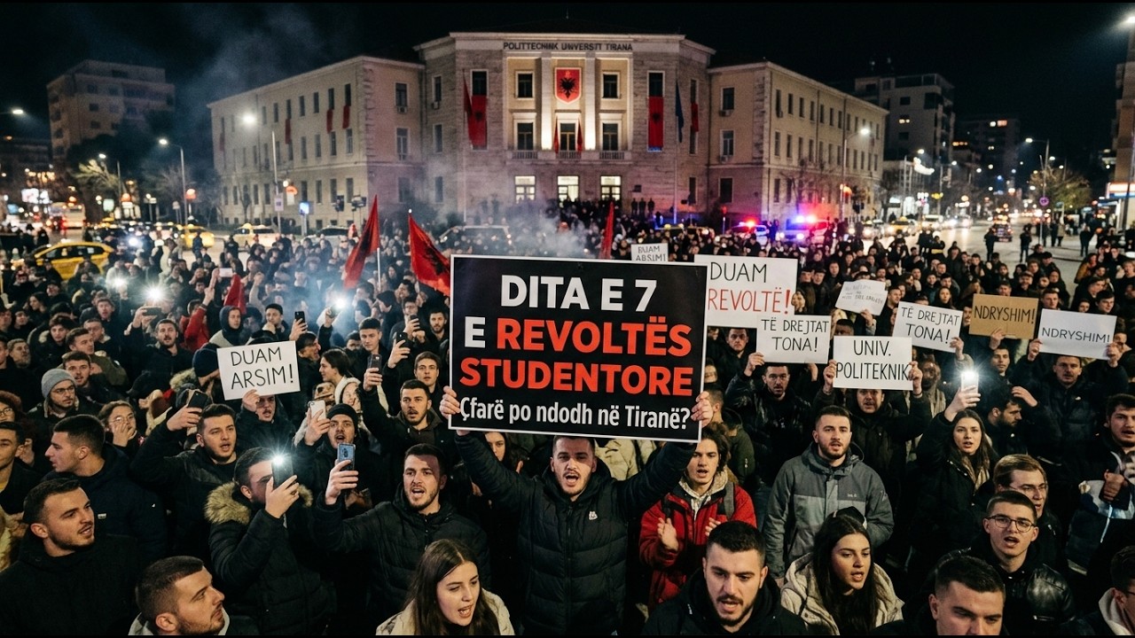 🔴Të rinjtë “ndezin” Tiranën prej 7 ditësh, revolta studentore nuk njeh tërheqje. Ç'po ndodh?