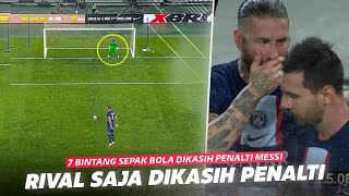 “Pantas Saja Disebut Pemain Paling Tidak Egois!!!” 7 Bintang yang Dapatkan Hadiah Penalti dari Messi