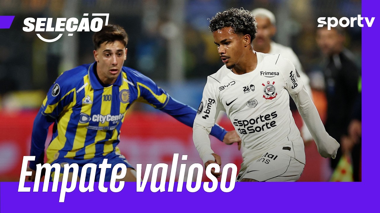 COM UM A MENOS, CORINTHIANS SEGURA O EMPATE FORA DE CASA NA LIBERTADORES | Seleção | sportv