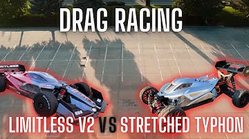 Limitless v2 vs Stretched Typhon: 🔥Drag Racing🔥