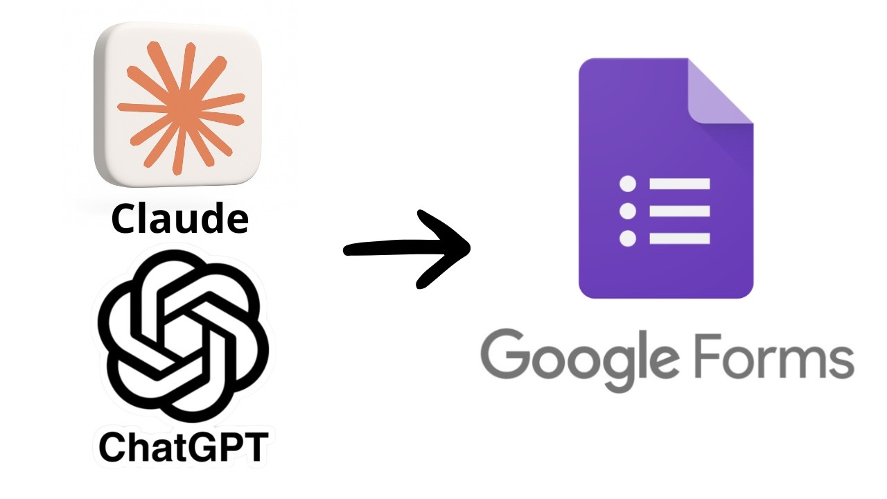 Comment créer un questionnaire Google Form avec ChatGPT et Claude