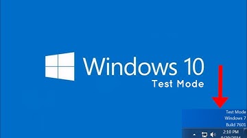 Windows Test mode ? Signed - unsigned drivers ?