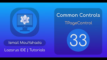 33#   Lazarus Tutorial   Creating a TPageControl and surf the pages for more content