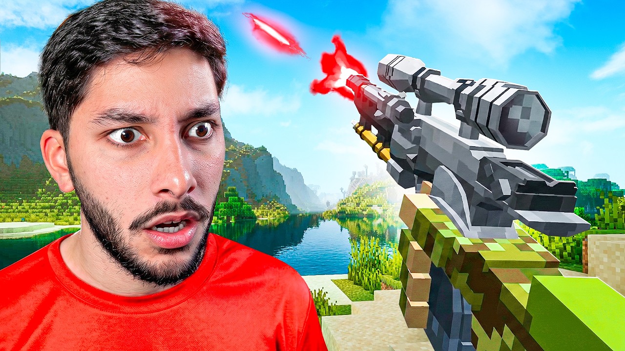 Probé ARMAS EXTRAÑAS en MINECRAFT
