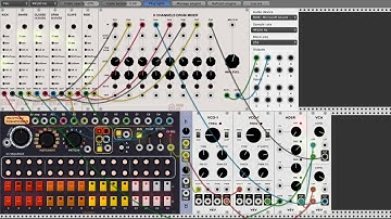 VCV RACK DEMO (old version) | HORA Treasure - Sequencer