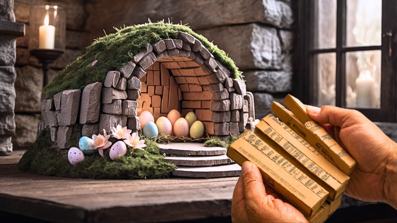 TRANSFORME PAPELÃO PARA A PÁSCOA/ NÃO PERCAM!! / AULA OBRIGATÓRIA