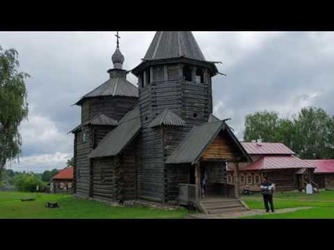 Video: Arquitectura de madera rusa: un museo en Suzdal