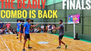 BALU/BENNET Vs ADHIN/VINAY : FINALS: 16th ALL INDIA OPEN BADMINTON TOURNAMENT, KUTTIPPALA,MALAPPURAM