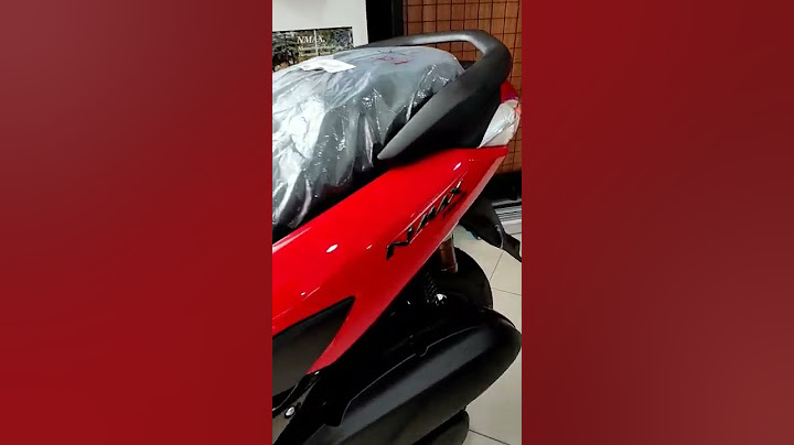 Yamaha NMAX Connected 155 Facelift Red Glossy Color Review dan Walkaround #shorts