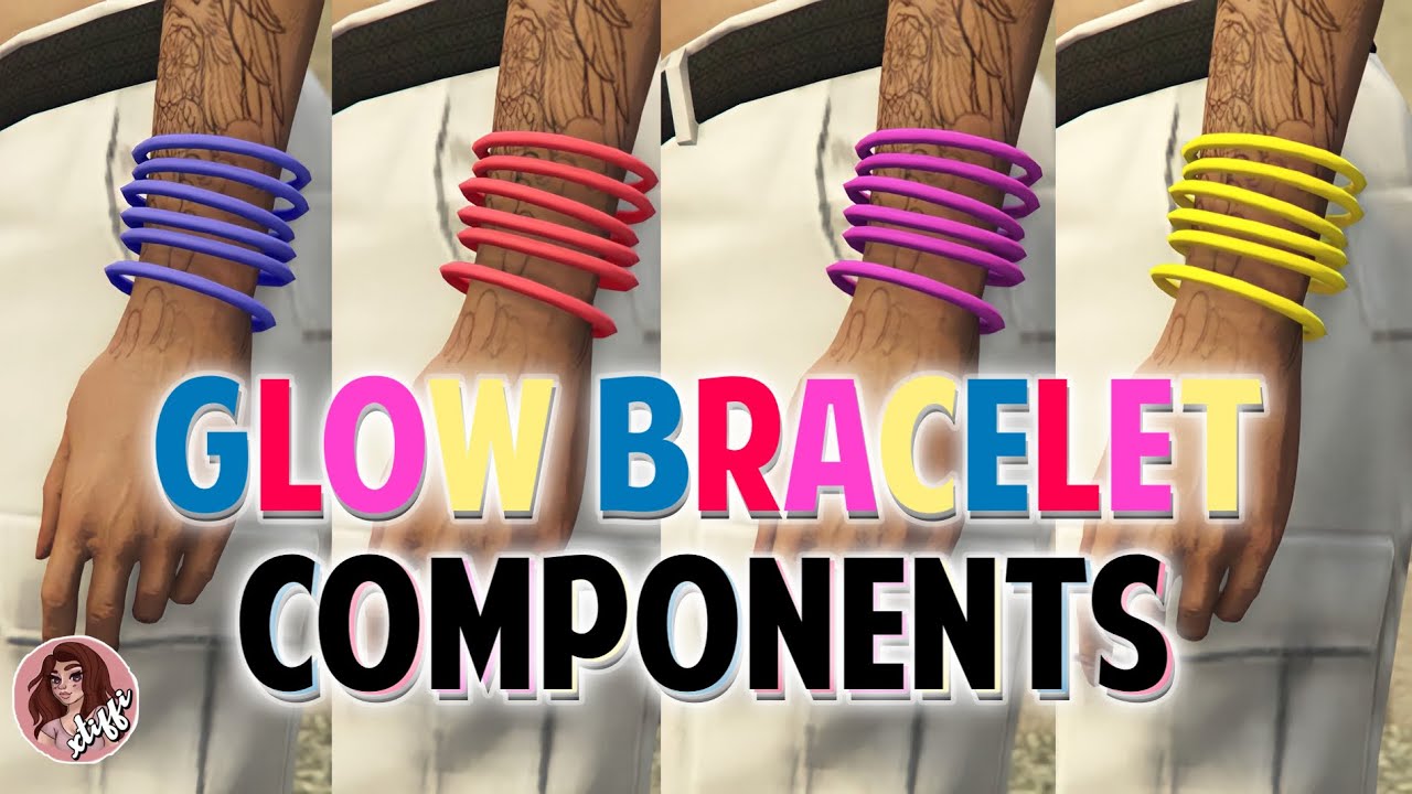 GTA5 | *Glow Bracelet* Female & Male Components
