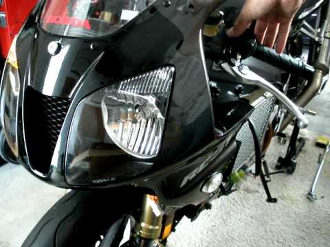 RC51 With Proton Turn Signals & LED Eyebrow Lights - YouTube wiring diagram honda rc51 