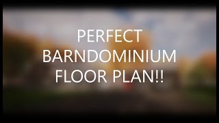 The PERFECT Barndominium Floor Plan!  Take the TOUR!