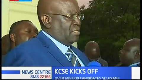 CS Magoha issues stern warning on cheating in the KCSE exams in Kisumu County