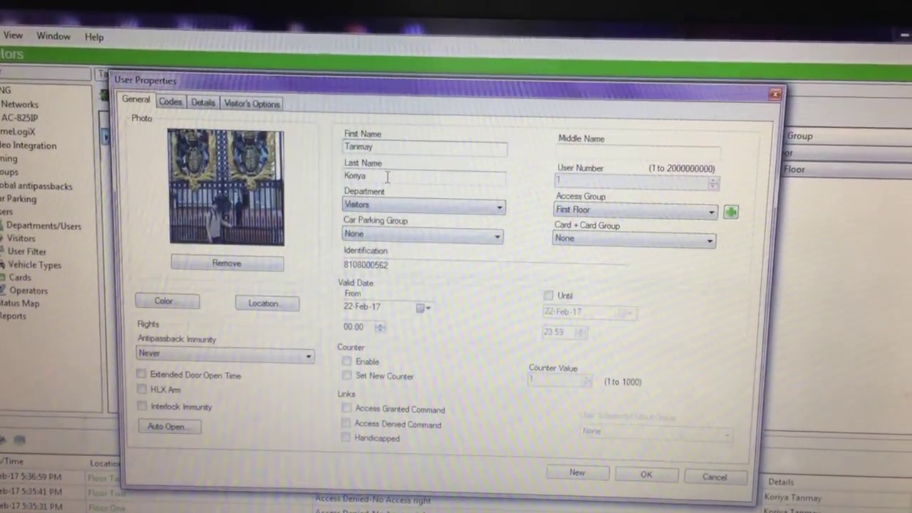 Rosslare 8 Door Controller - 825IP Demo