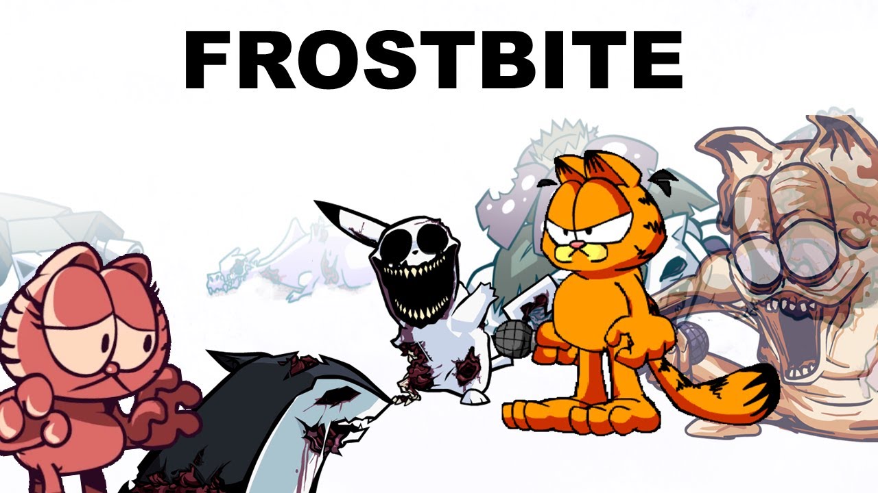 FNF Frostbite but Nermal and Garfield sings it (Cover) [Hypno Lullaby v2]