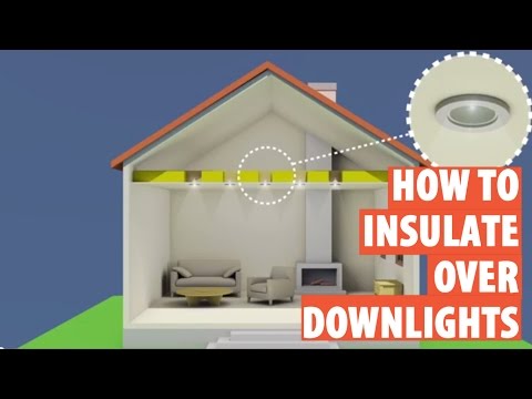 Video: Puoi isolare sopra i downlight a LED?