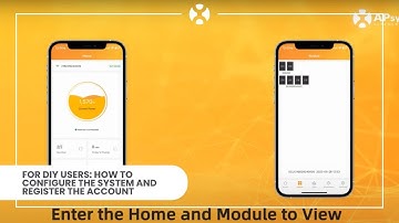For DIY users: how to configure the system and register the account