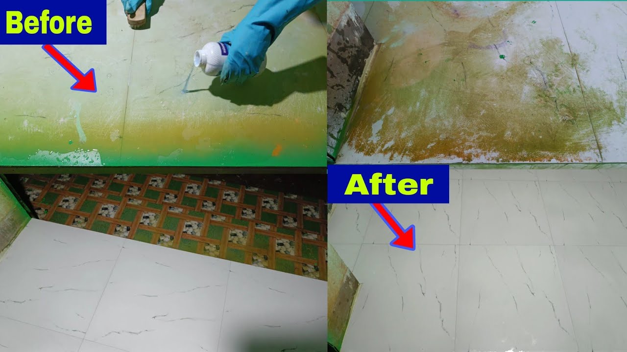 How to Clean Tiles easily l Best Tiles Cleaner Removes Tiles Hard