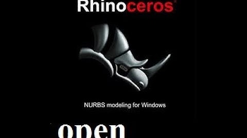 open  toolbar how to use in rhino cad