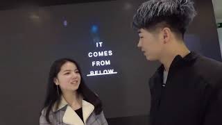 The Challenge of Inviting a Random Girl in the Kissing Mall Hot Long Old Tasty 💋 ~ Kissing 2020